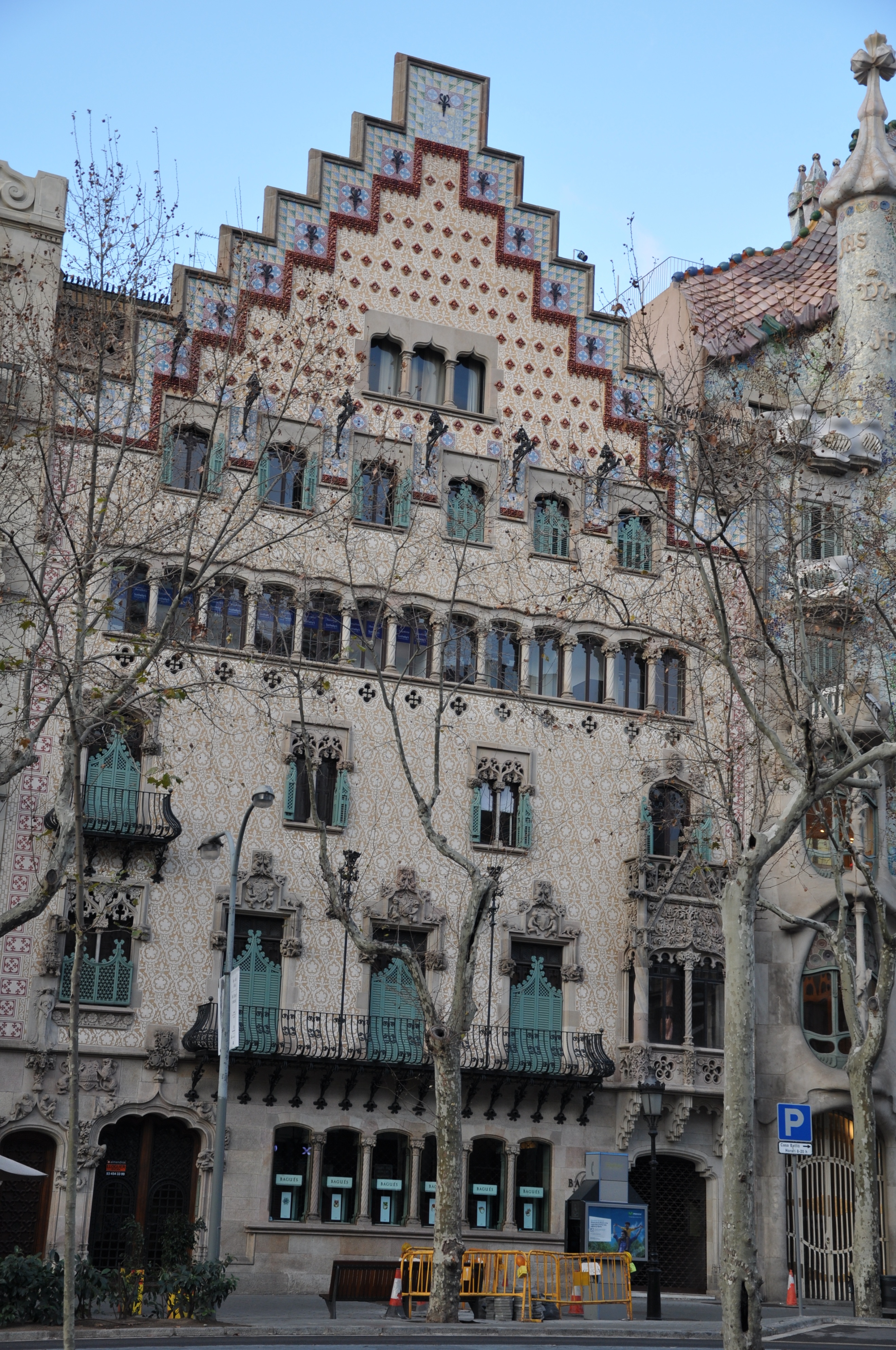 巴塞罗那圣家堂高迪,巴塞罗那高迪的作品