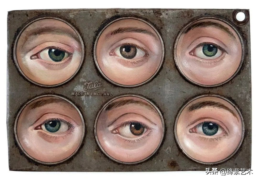 她在勺子里画了一只眼睛，卖价3000块钱，藏着无数故事​