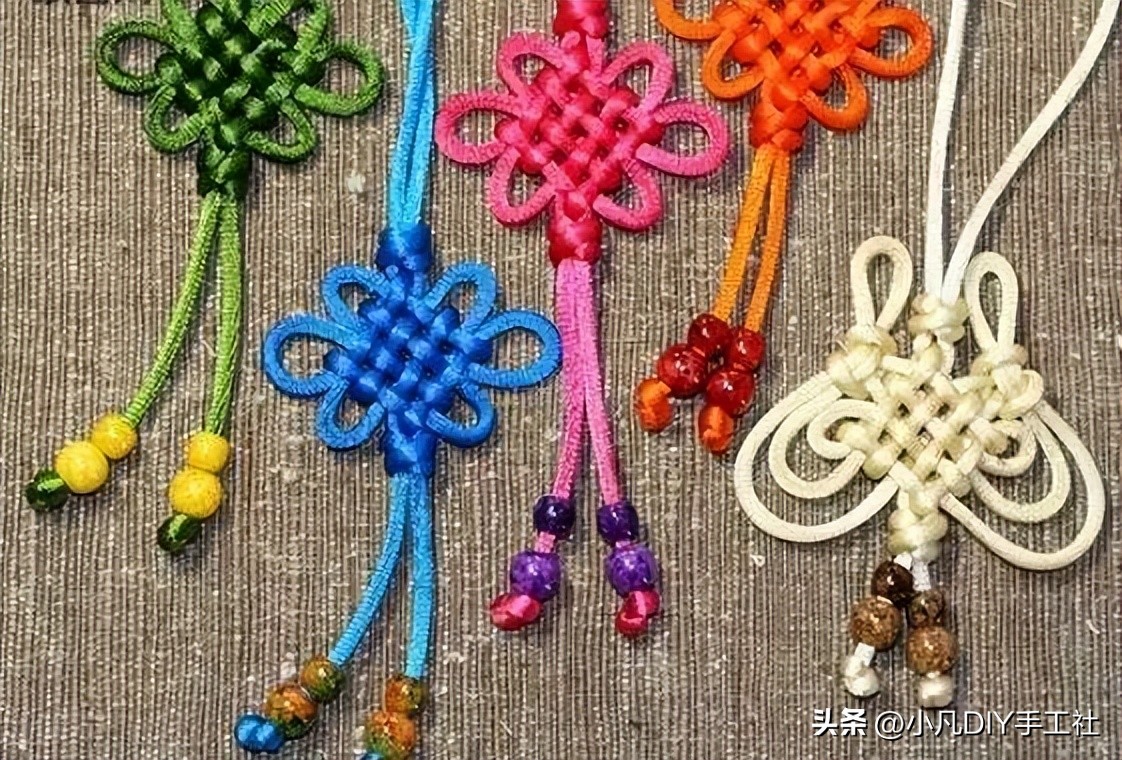 八种最美中国结怎么编,中国结盘结编法图解视频教程