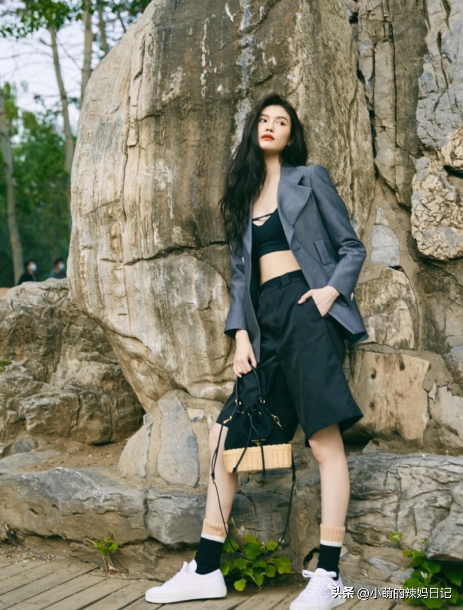 裤型很好的老爹裤,爷爷款裤子推荐