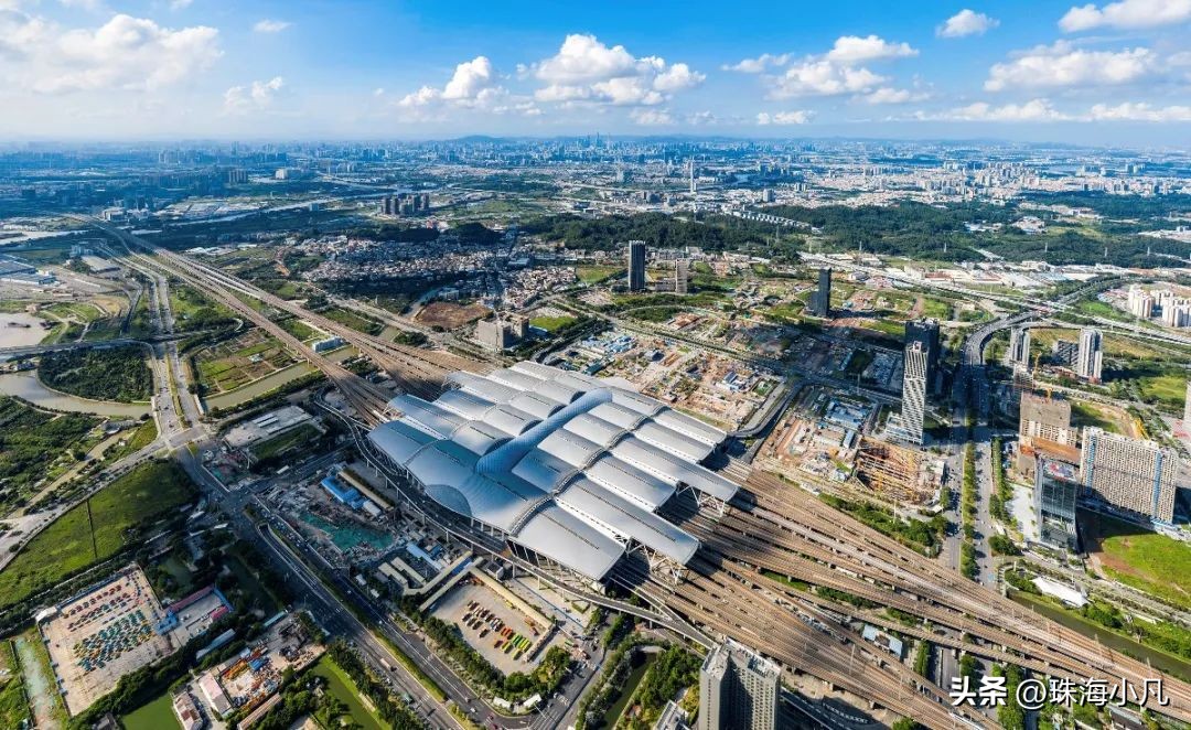 广珠城轨珠海站是在哪里,广珠城轨珠海站珠海北站