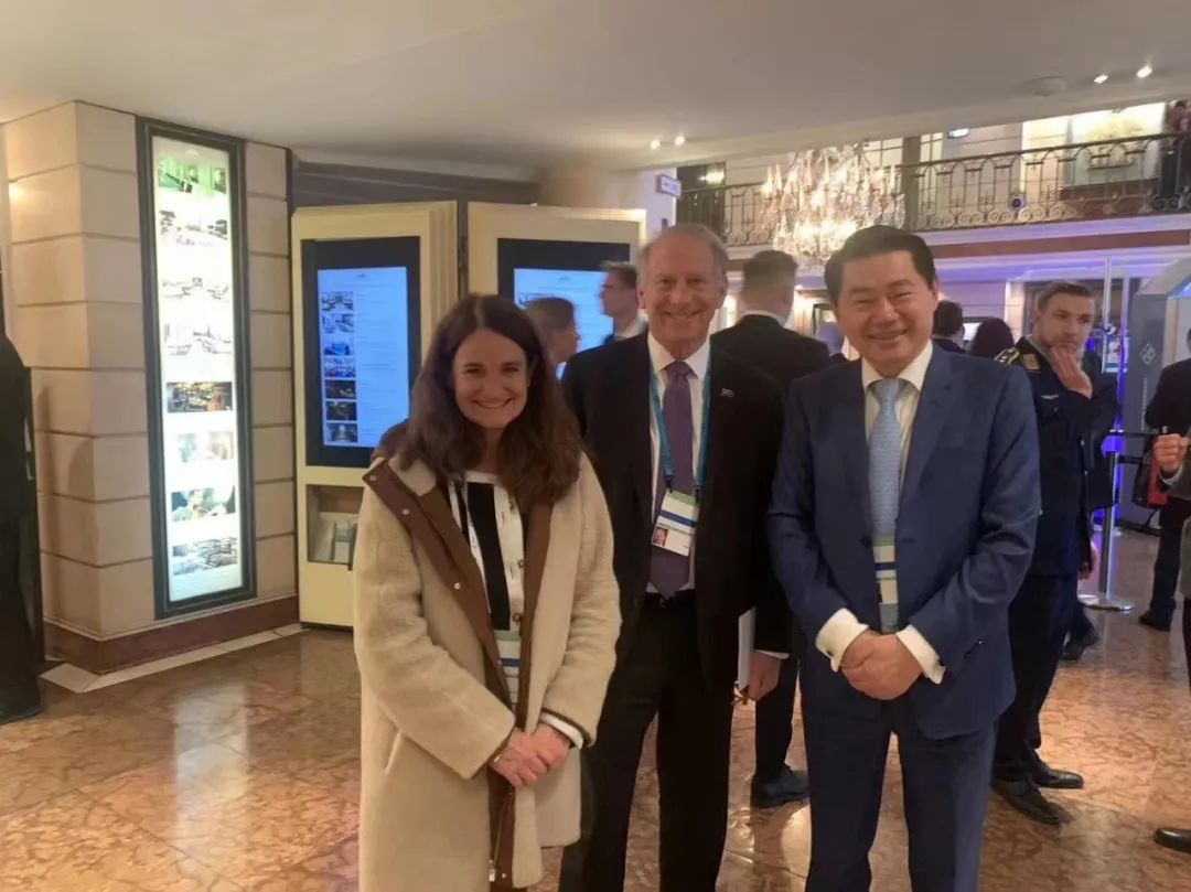 中国参加慕安会,慕安会美国演讲