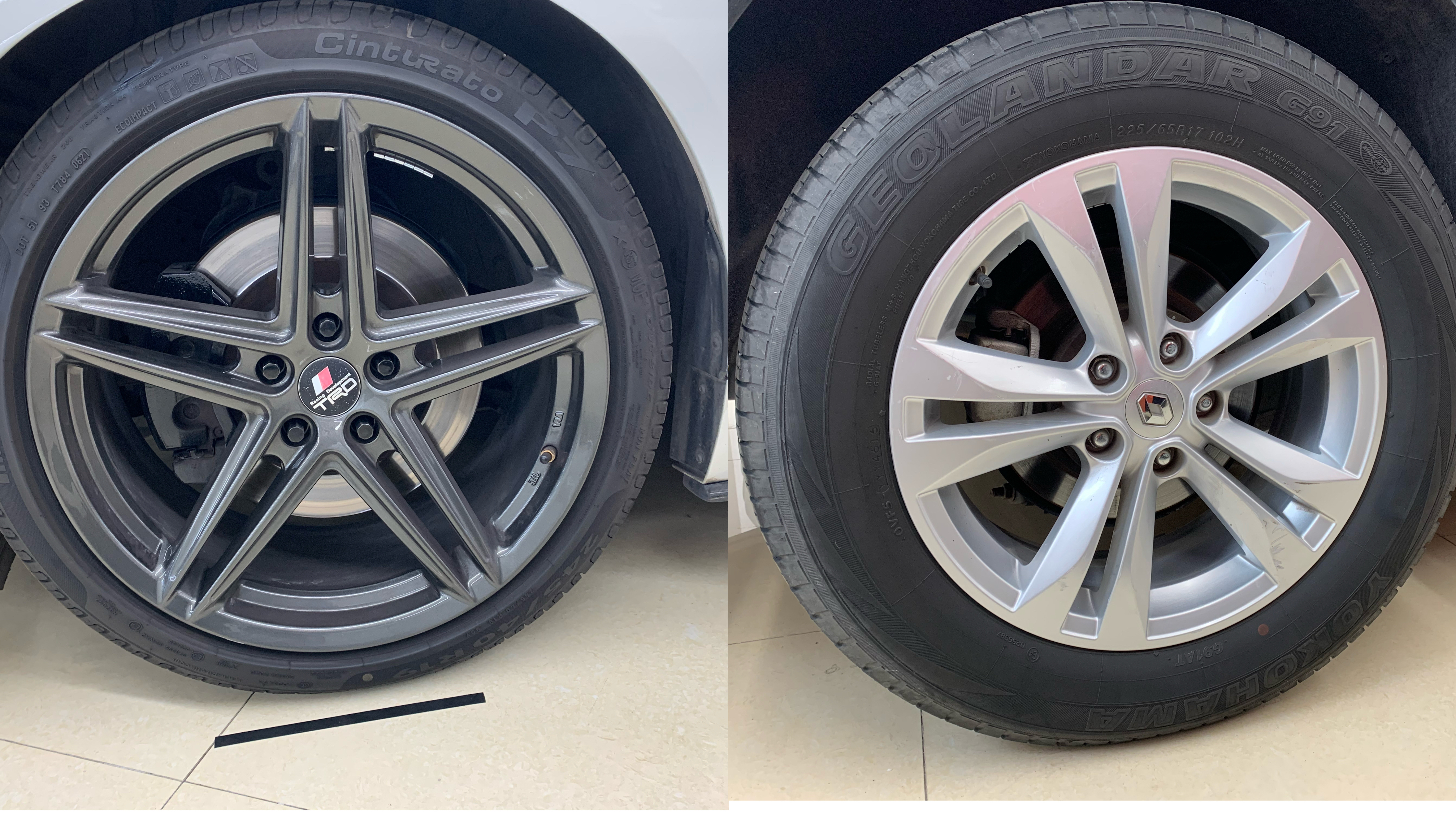 汽车轮胎厚和薄哪个舒服,汽车轮胎大小跟安全有关吗