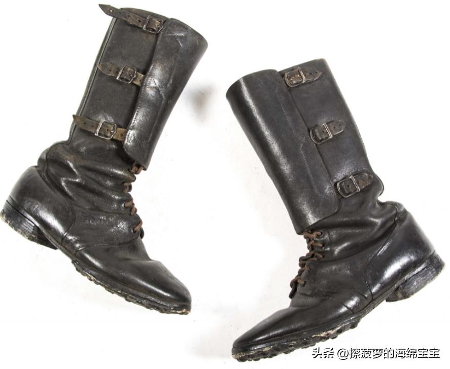 二战时期德国专用军靴,二战德国军靴长筒图片