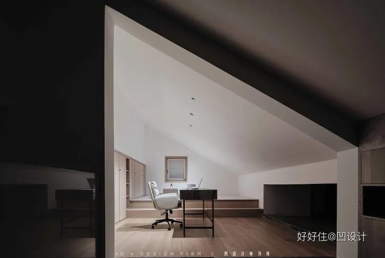 石材地板搭配原木家具,原木石材结构装修效果图