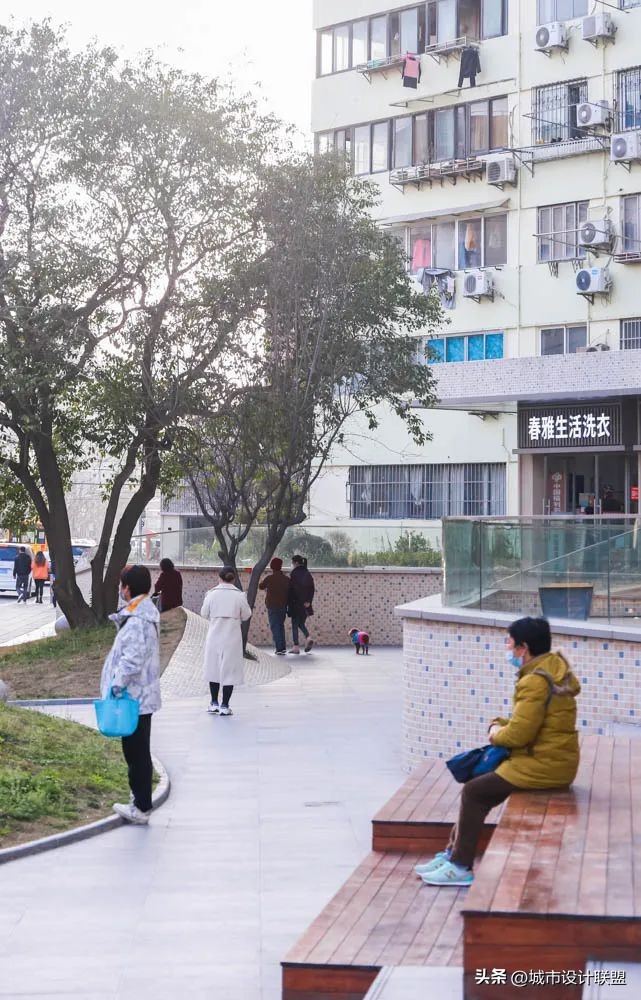 城市微更新街区改造,街区改造对比效果图