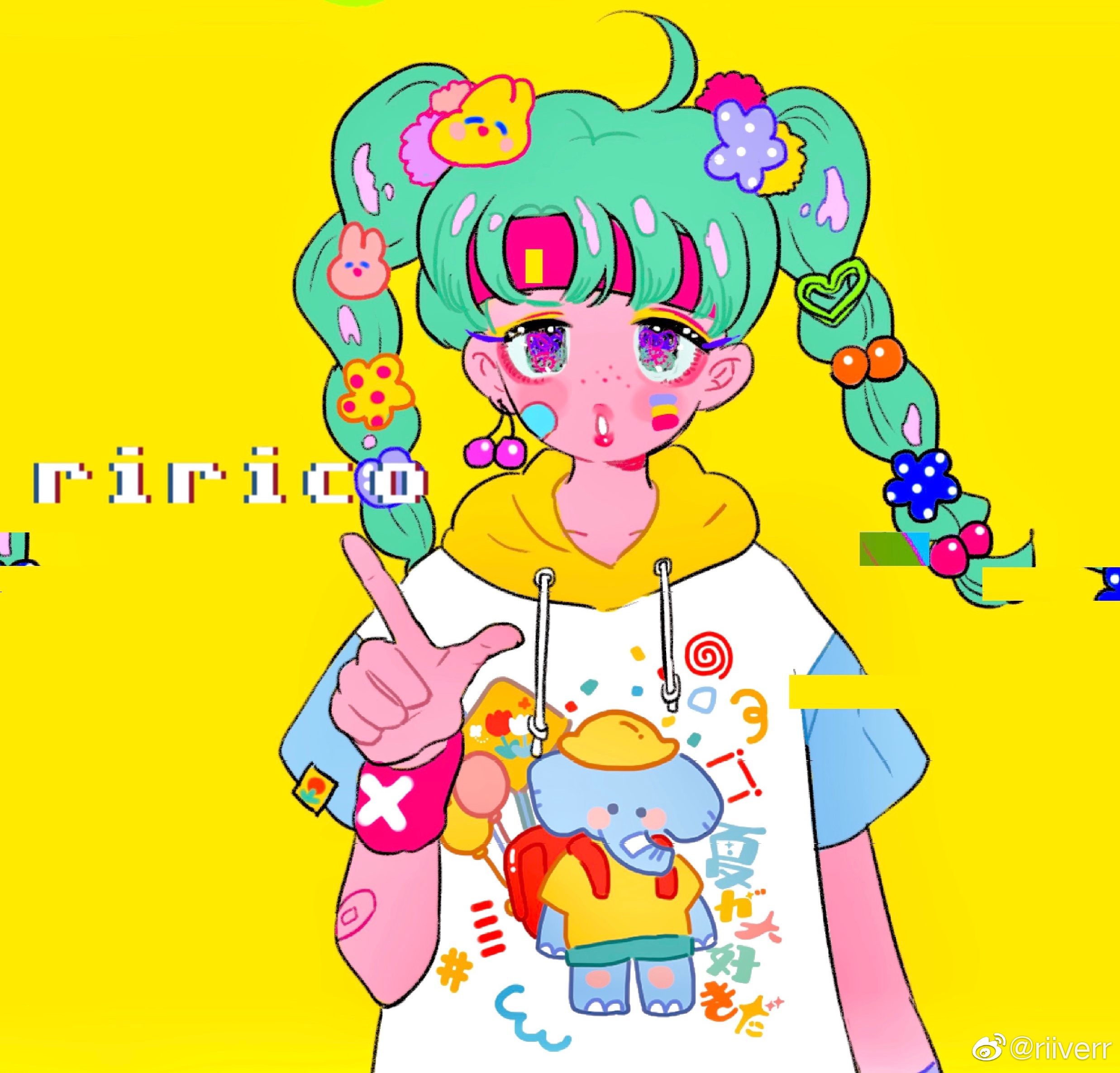 画师tear的插画作品欣赏,插画画师shimmer作品欣赏