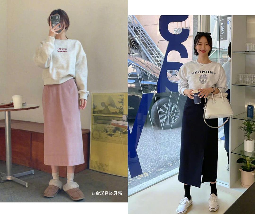 半裙秋冬款裙子,秋冬流行裙子2020