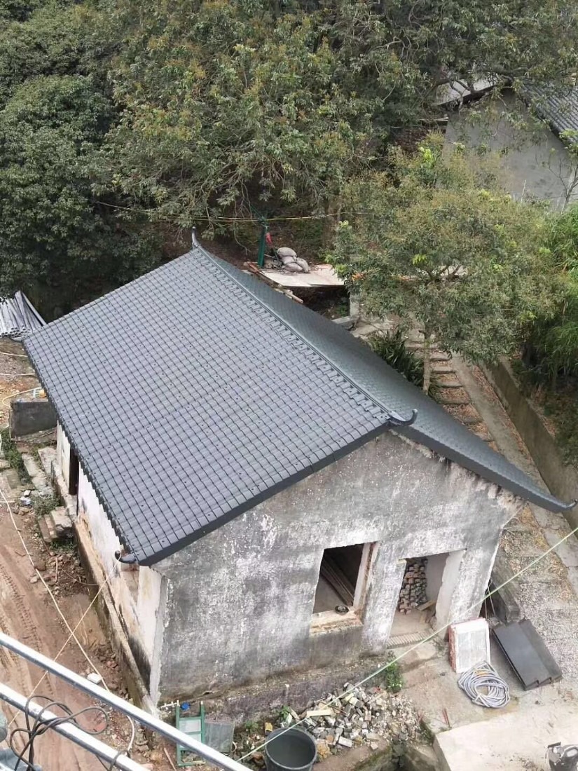 仿古小青瓦漏水维修,旧房顶漏水修补方法树脂瓦