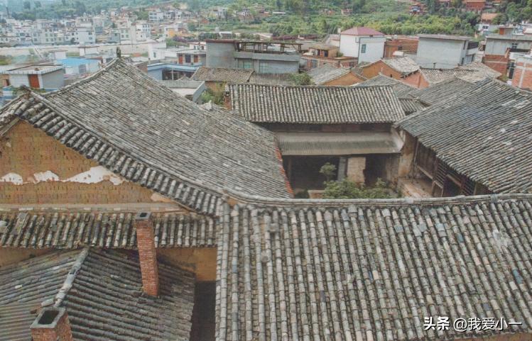 云南昆明古建筑群图,云南省昆明市官渡古镇古建筑