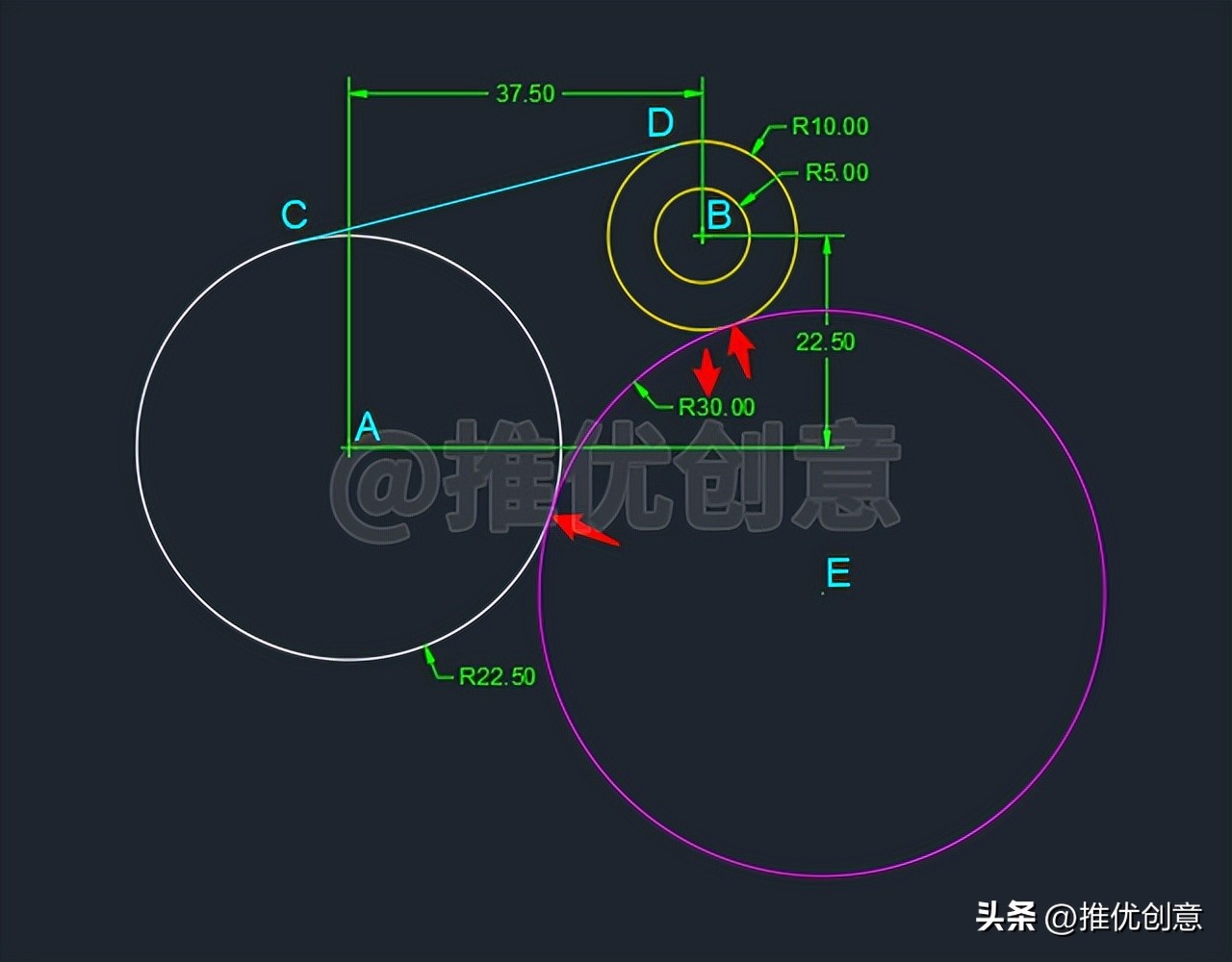 cad的机械制图初学入门图,cad机械制图与识图教程