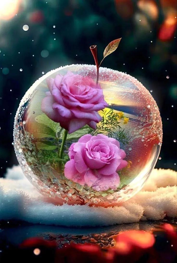 平安健康吉祥如意苹果唯美图片,祝你平安健康苹果图片