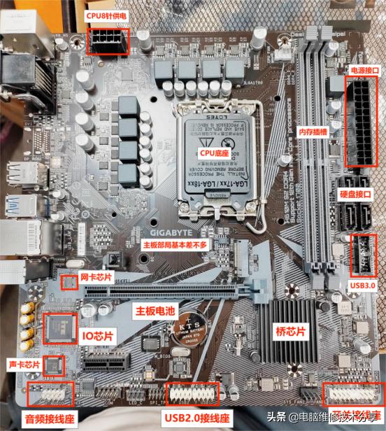 电脑电源指示灯怎么接线,电脑灯线和开关怎么接