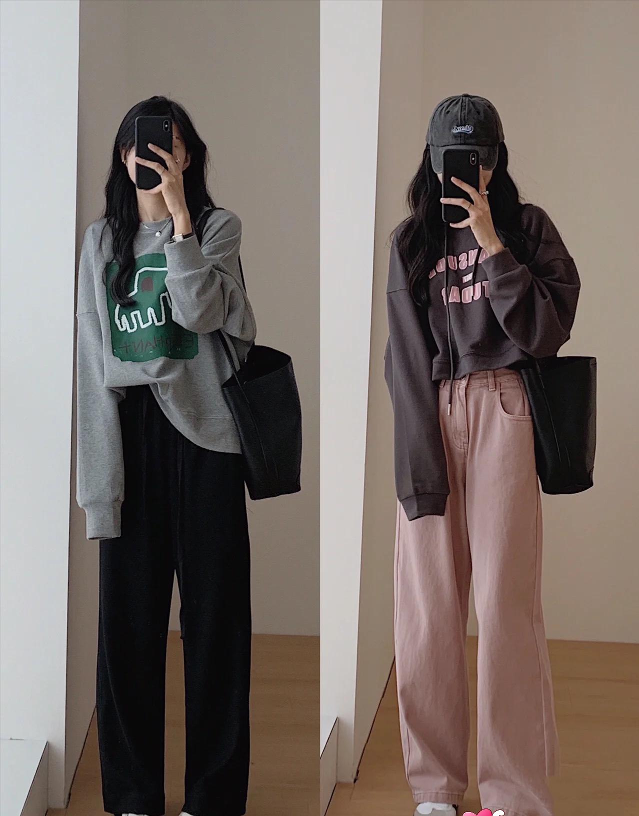 秋天穿卫衣好看还是衬衫好看,秋天穿卫衣还穿什么裤子好看