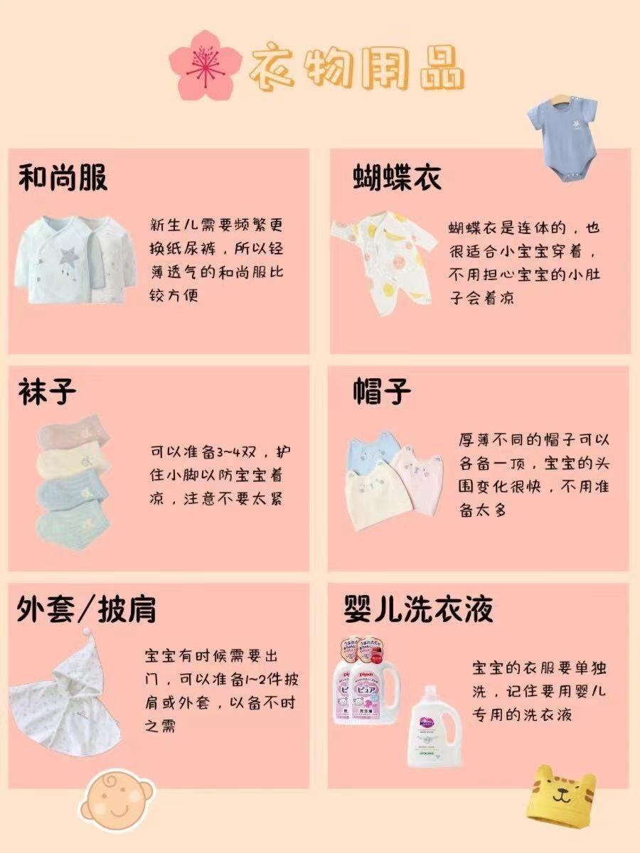 准备新生儿物品,新生儿需要准备哪些物品