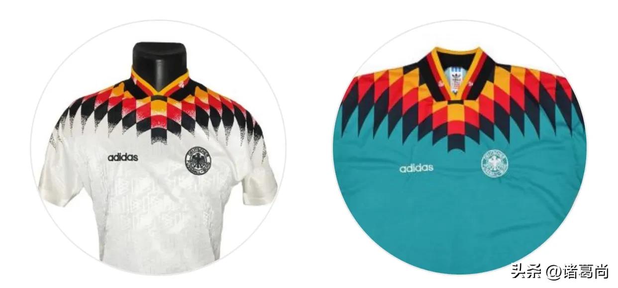 四冠四亚德国,四年德国球衣