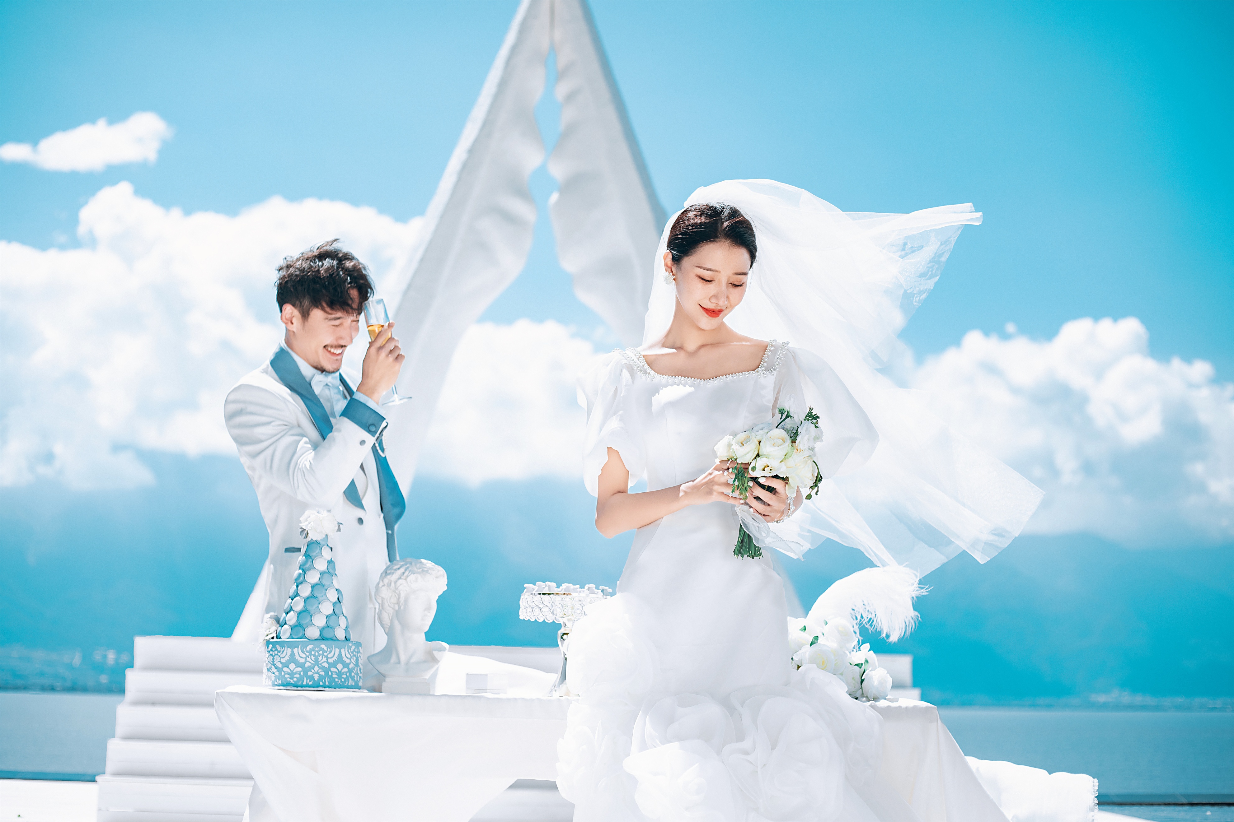 大理原野视觉旅拍婚纱摄影,兴义金夫人婚纱摄影大理旅拍