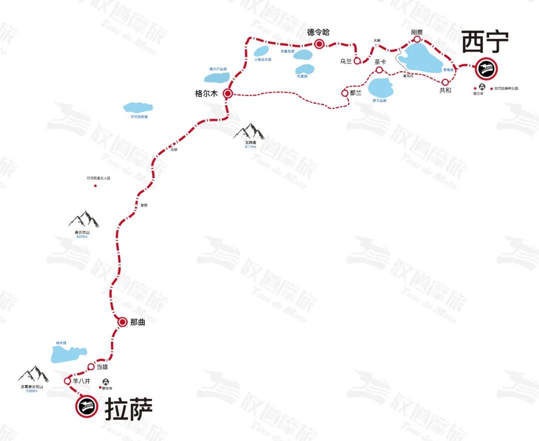 进藏318和出藏317路线,从北京出发进藏318全程路线