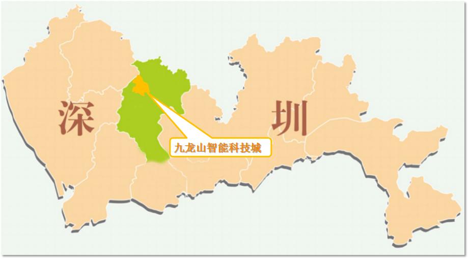 华为九龙山数字城项目,九龙山片区规划华为