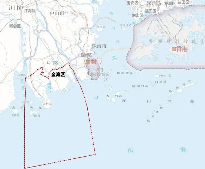珠海金湾中心区最新规划,珠海金湾未来城市中心