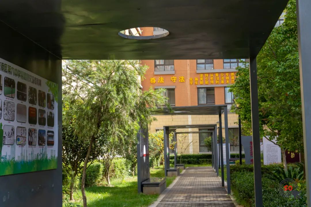 校园每个角落法治教育,校园法制一角