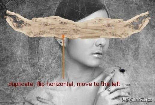 “痛苦”-创建这个怪异的抽象照片处理，百航之星vv云课堂教程