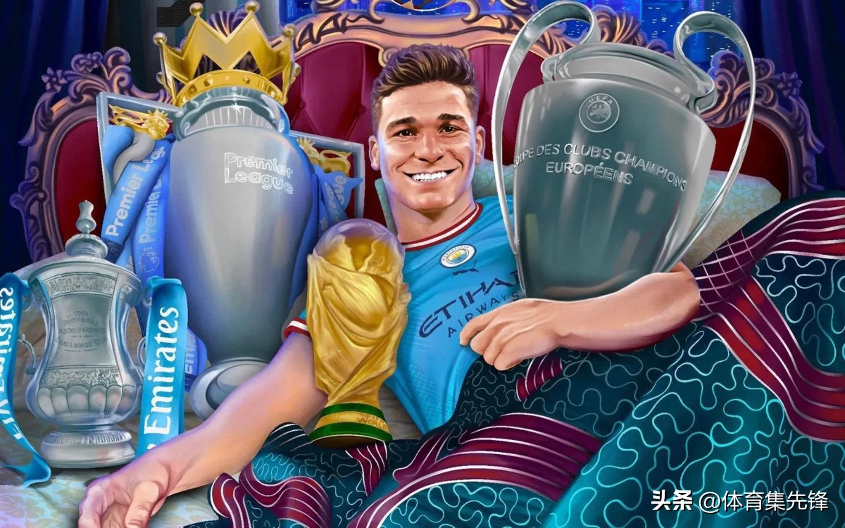 曼城勇夺欧冠三冠王,曼城首夺得世俱杯冠军五冠王