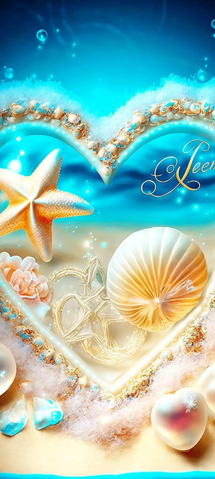 唯美心形图片高清壁纸,爱心壁纸图片唯美简约