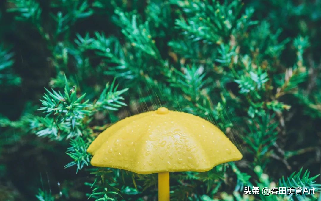 教程丨少儿美术课程《下雨了》