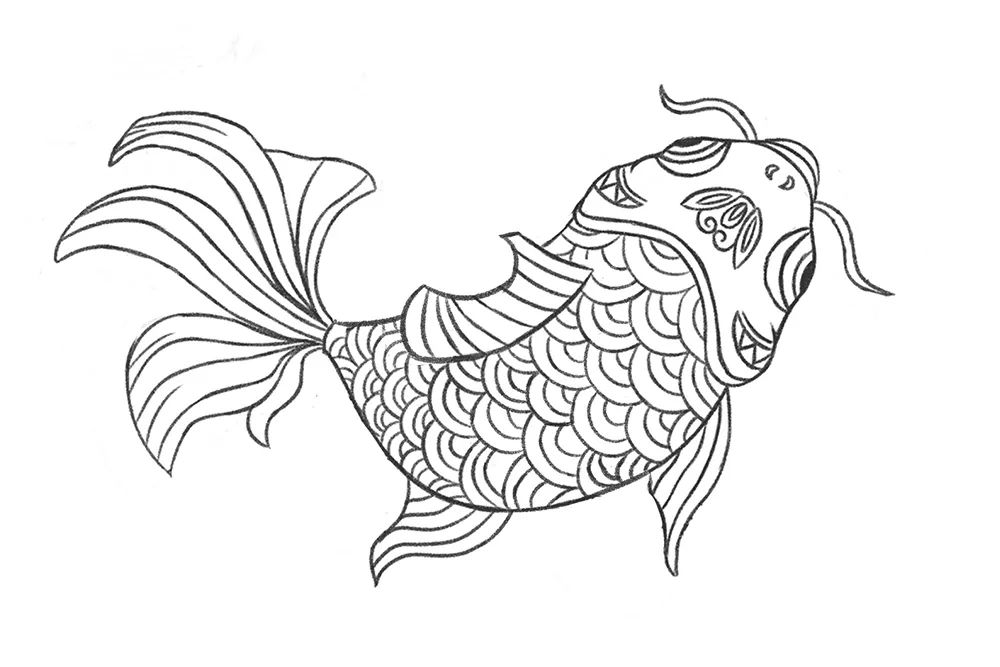 国潮风海报排版,国潮风插画作品介绍