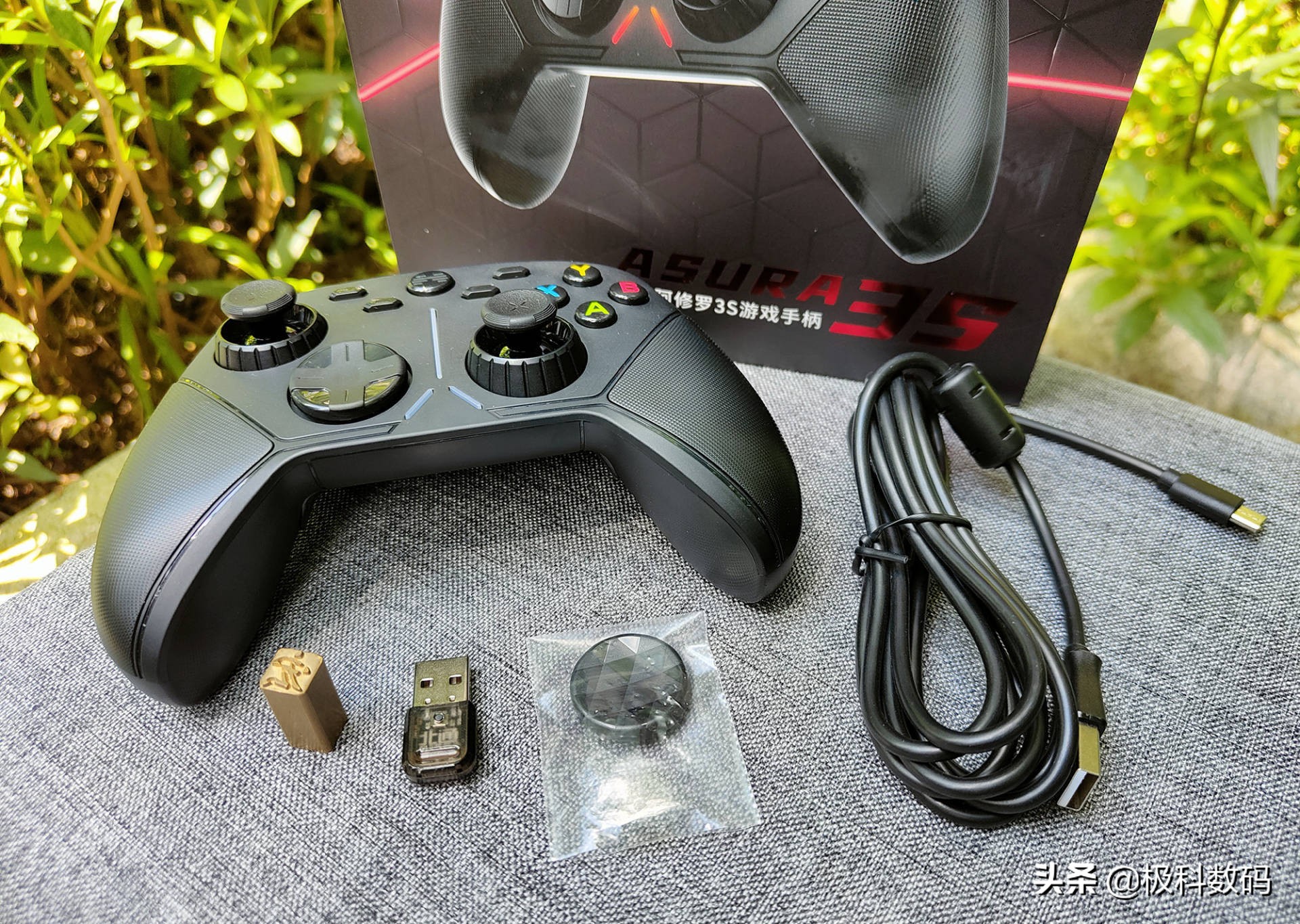 北通阿修罗3电竞手柄体验,手柄北通阿修罗3s开箱