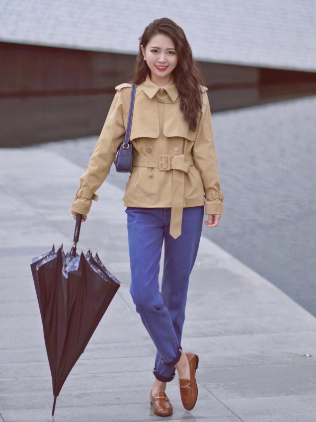 40岁穿衣搭配宽松牛仔裤女时尚,裙子裤子开春优雅时髦减龄好看