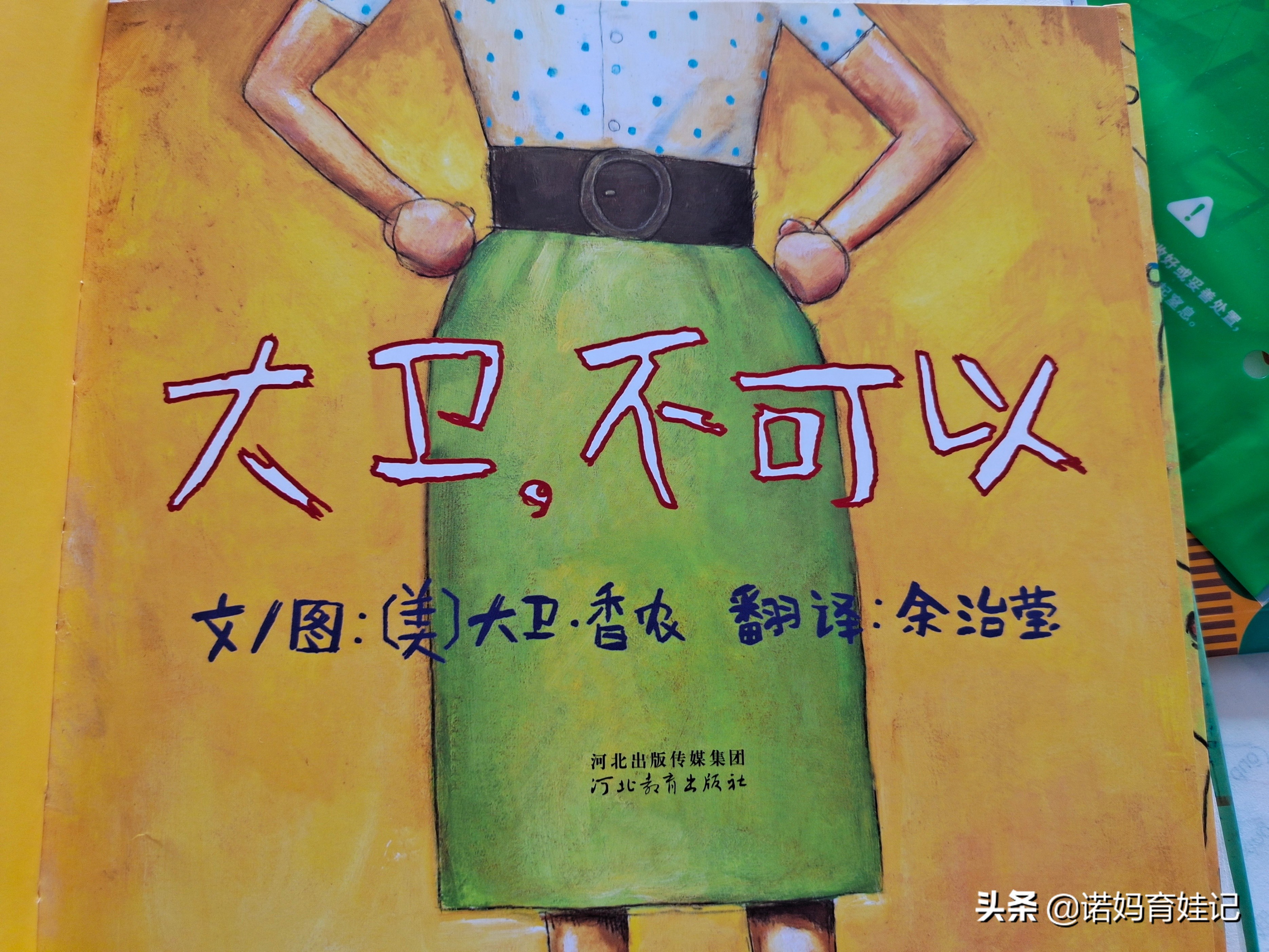 小孩看大卫系列书,大卫不可以绘本怎么陪孩子阅读