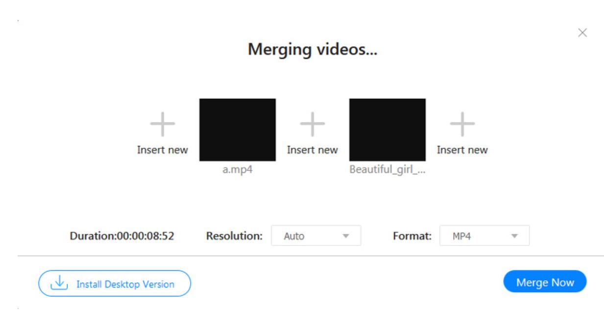 两个mp4视频文件怎么合并大小不变,合并mp4最快的方法