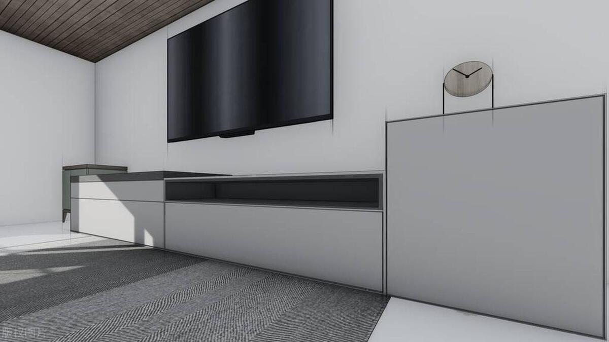 为什么现在很少用电视柜了,可以随意摆放的电视柜