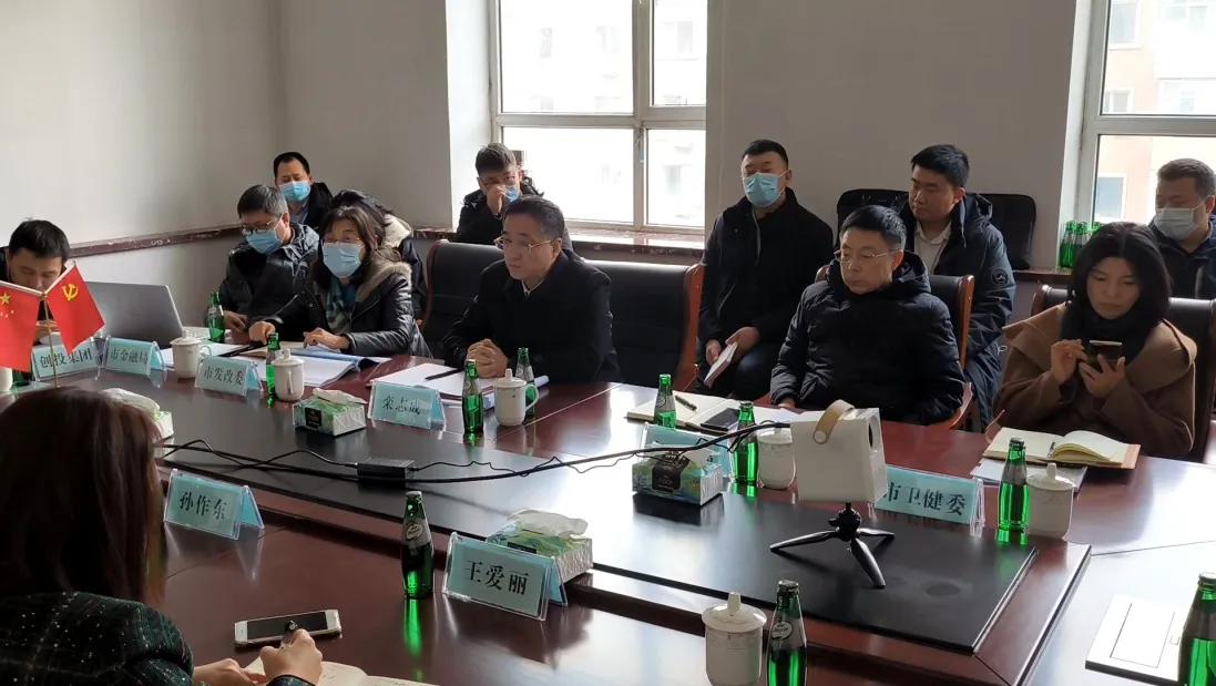 哈尔滨市委常委、副市长栾志成莅临奥博医疗调研企业发展情况