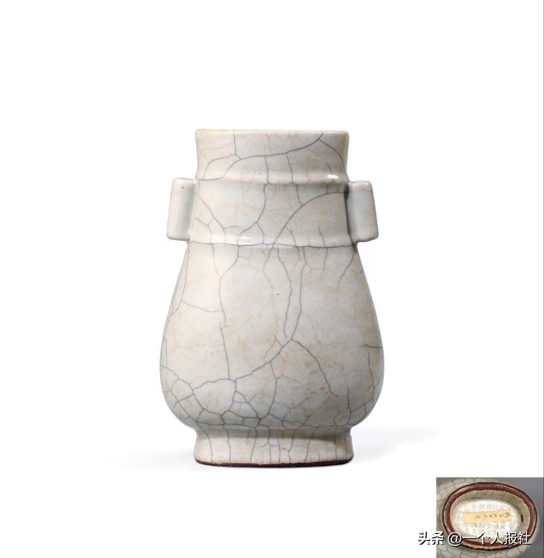 哥窑瓷器拍卖成交价格,哥窑真品最高拍卖纪录