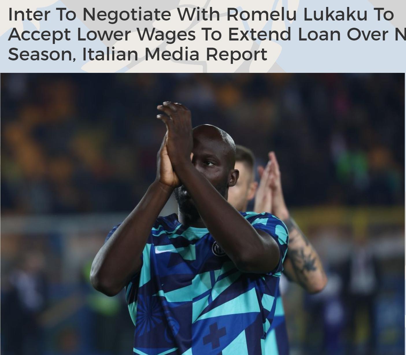 国米新一代神锋卢卡库,国米重新训练卢卡库