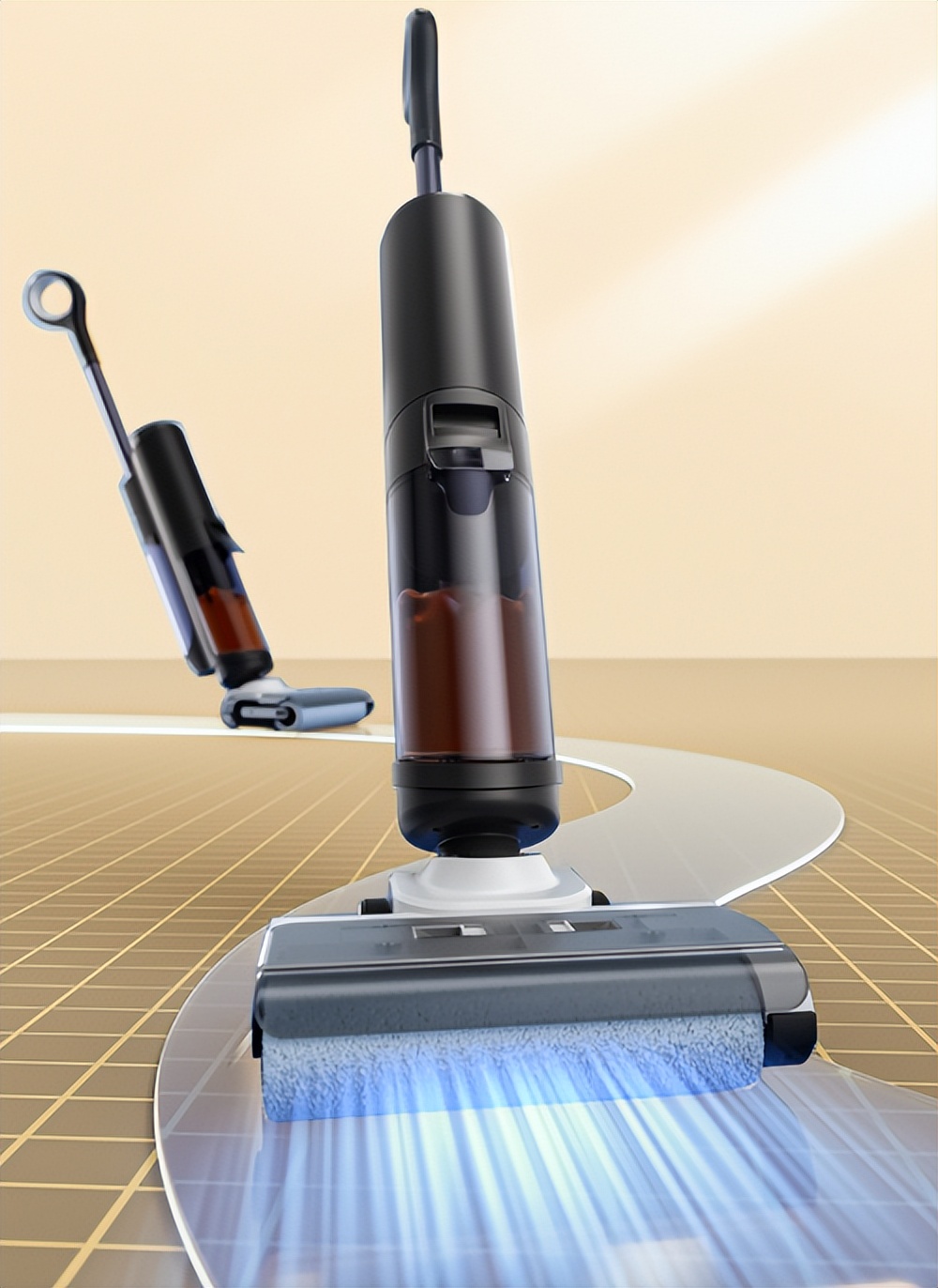 地板砖拖不干净感觉有油蒙蒙的,地板砖拖不干净有水印怎么办