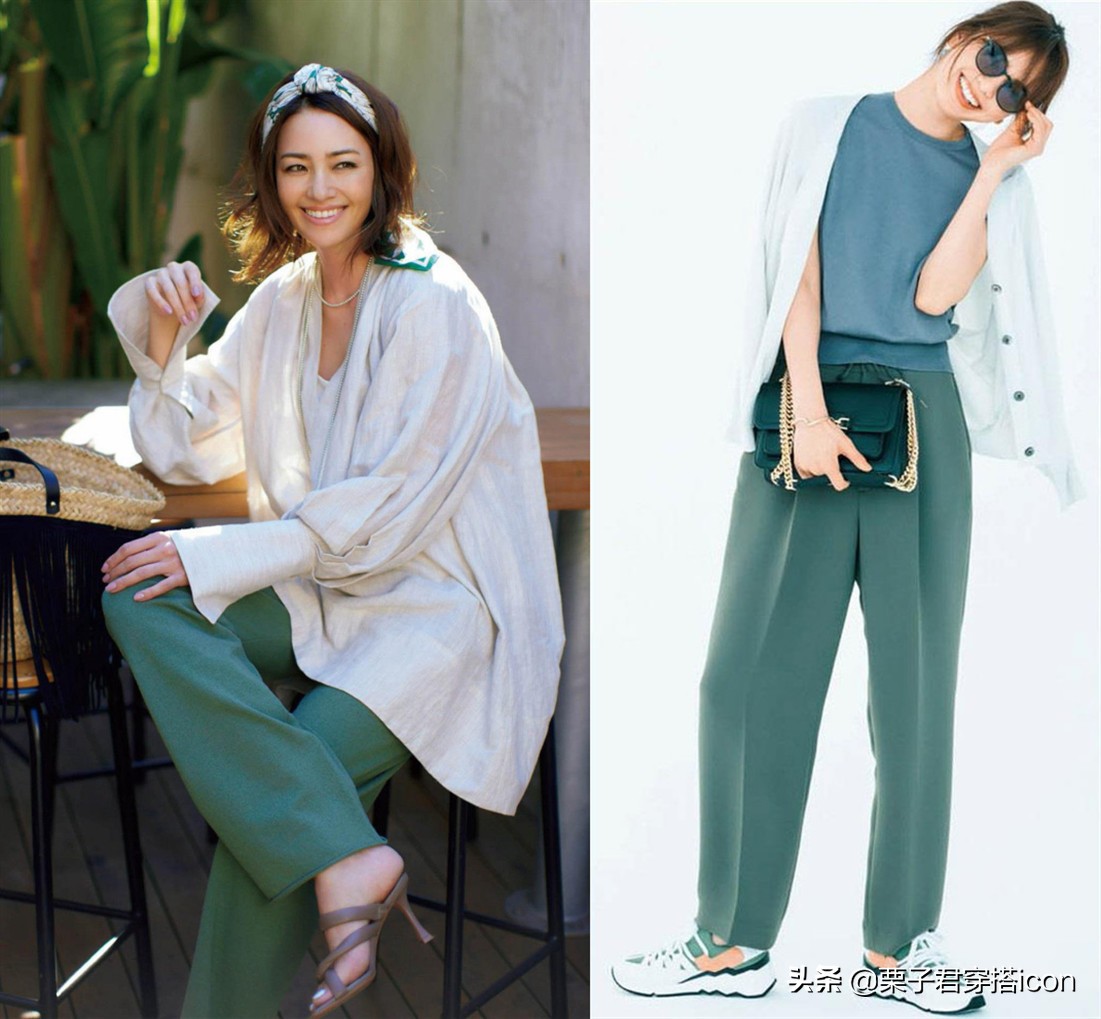 清新绿搭什么颜色好看,适合夏天的绿色系穿搭