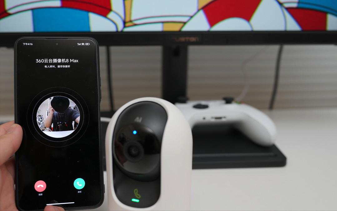 360云摄像机8max评测拆解,360云台摄像机p8max夜视效果