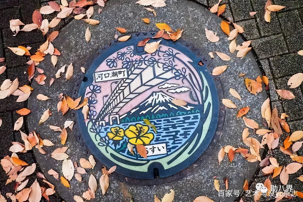 日本最惊人的井盖,真实的日本井盖