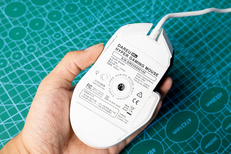 达尔优a98水透版天空轴测评,达尔优a980有线