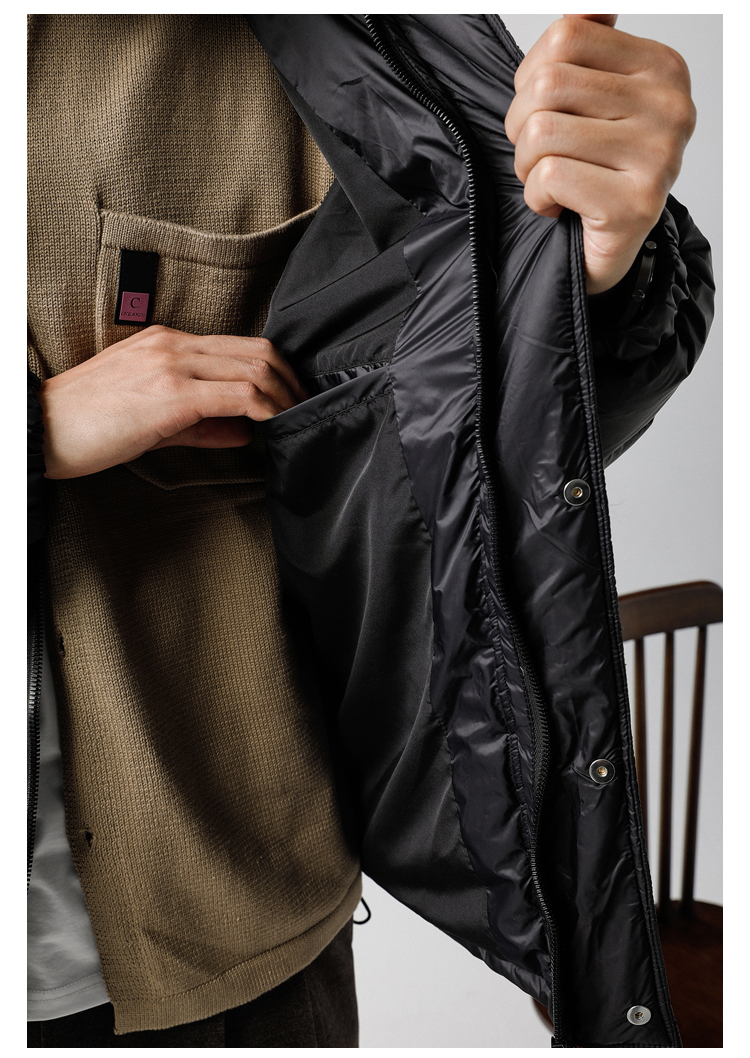 羽绒服普通人vs时髦精穿搭,宽松日系羽绒服男装搭配