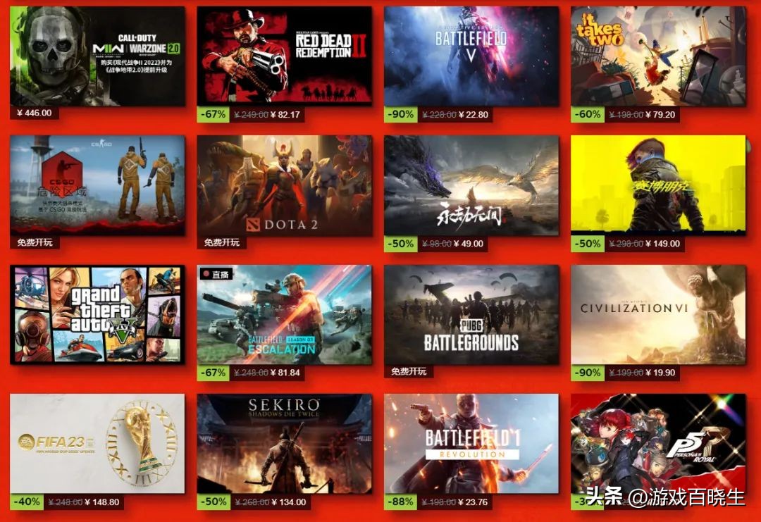 steam秋促3a大作推荐,steam上必买的3a大作低配