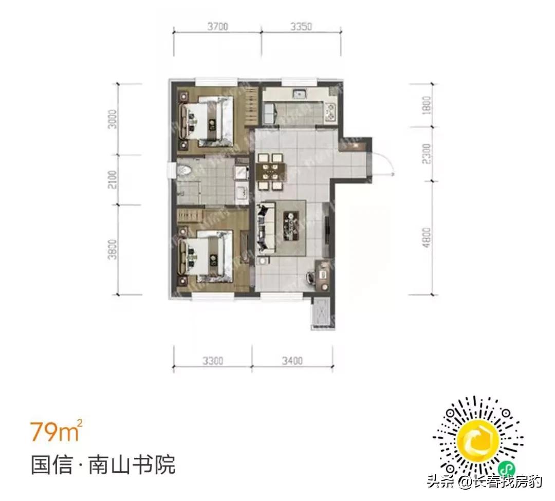 长春十大绝佳户型图125平,长春最好的小户型房型