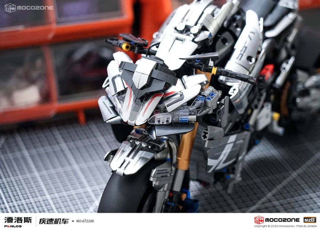 积木摩托车测评,纳扎雷摩托车积木测评