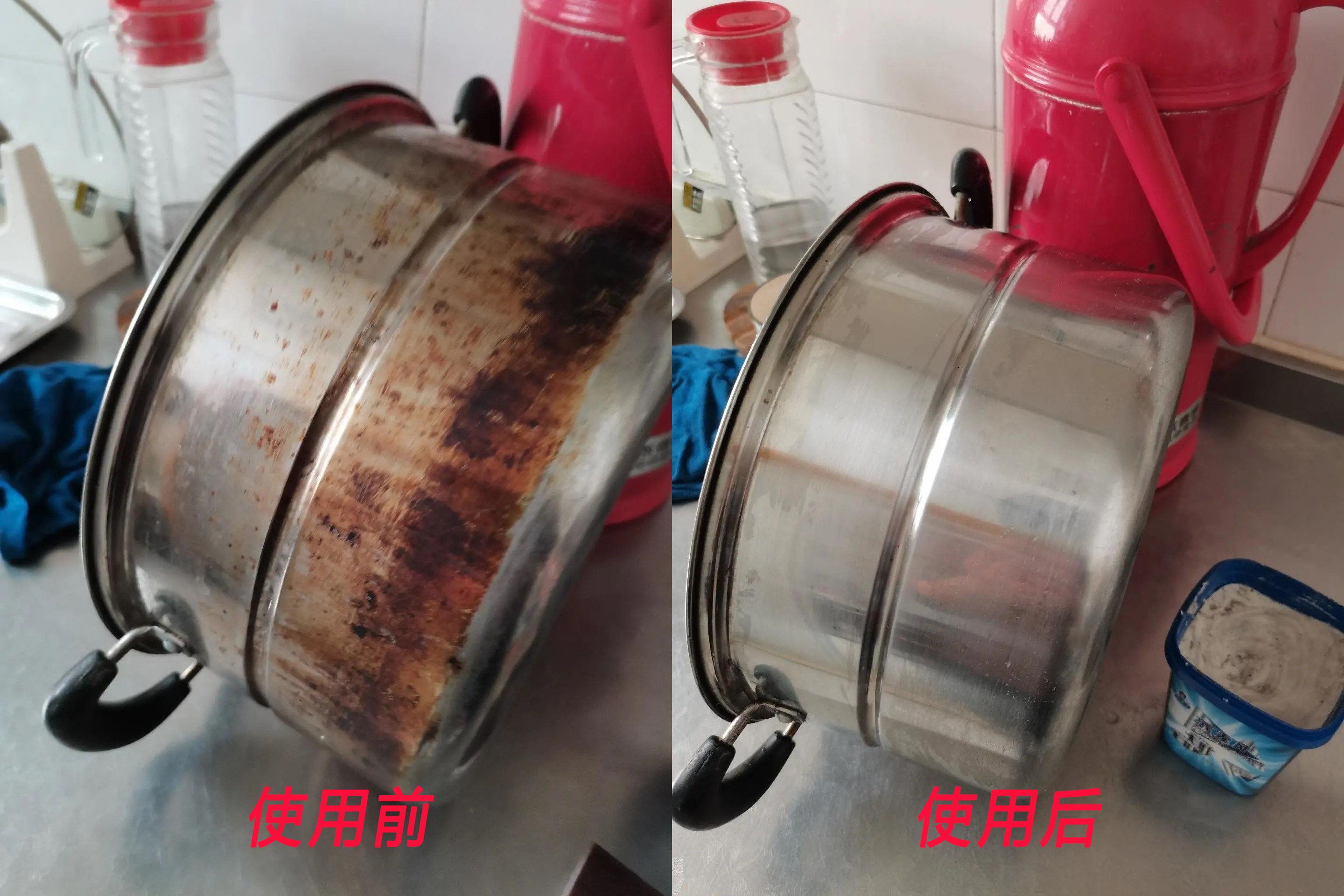 不锈钢蜂窝锅内烧焦变黑怎么清洗,不锈钢锅发黄了怎么去除