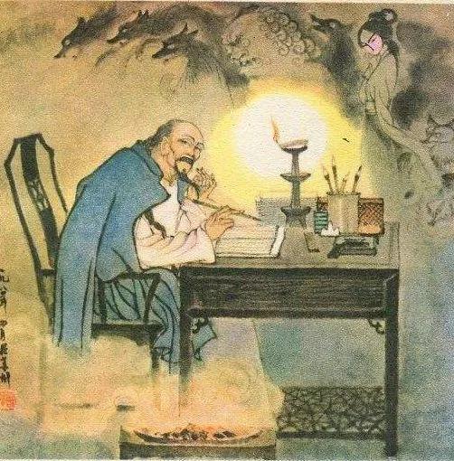 摆茶摊的蒲松龄明白什么道理,蒲松龄在十字路口摆了个茶摊