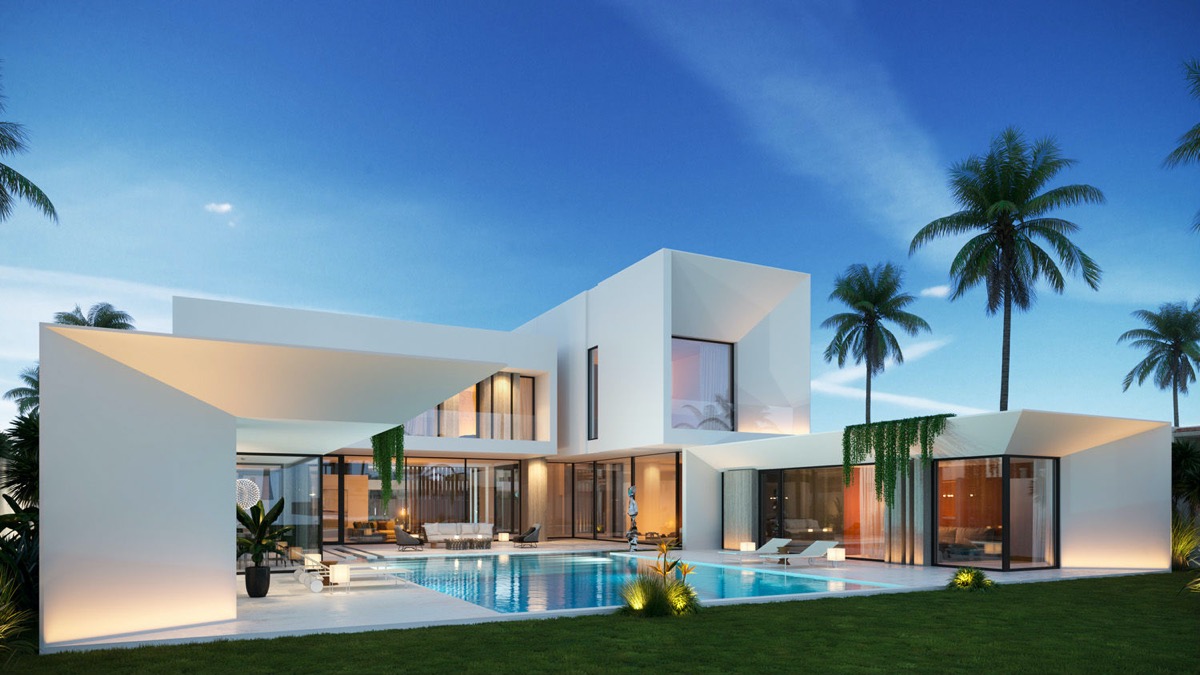 现在农村小别墅装修流行什么风格,农村现代风别墅好建不